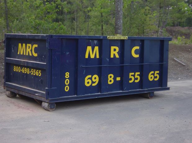 15-yard MRC roll-off container